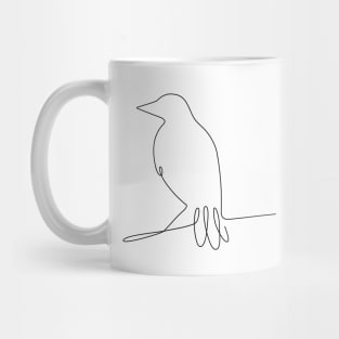 ST One Line Bird II Mug